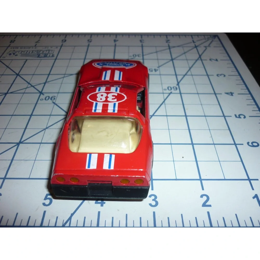 Schmidt's Blue Ribbon Quality Red Corvette C4 Diecast Toy Car #38‎ Opening Hood